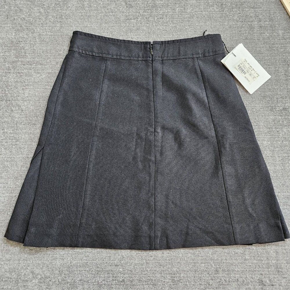 Balenciaga Paris Skirt S US 4 Black Cotton Blend Mini Designer Luxury Goth Chic - Picture 10 of 16